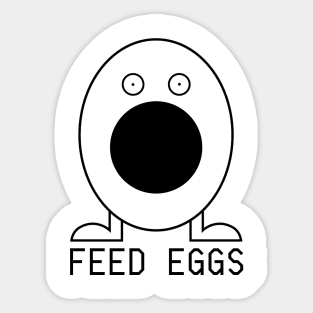 ITYSL Feed Eggs Game Sticker